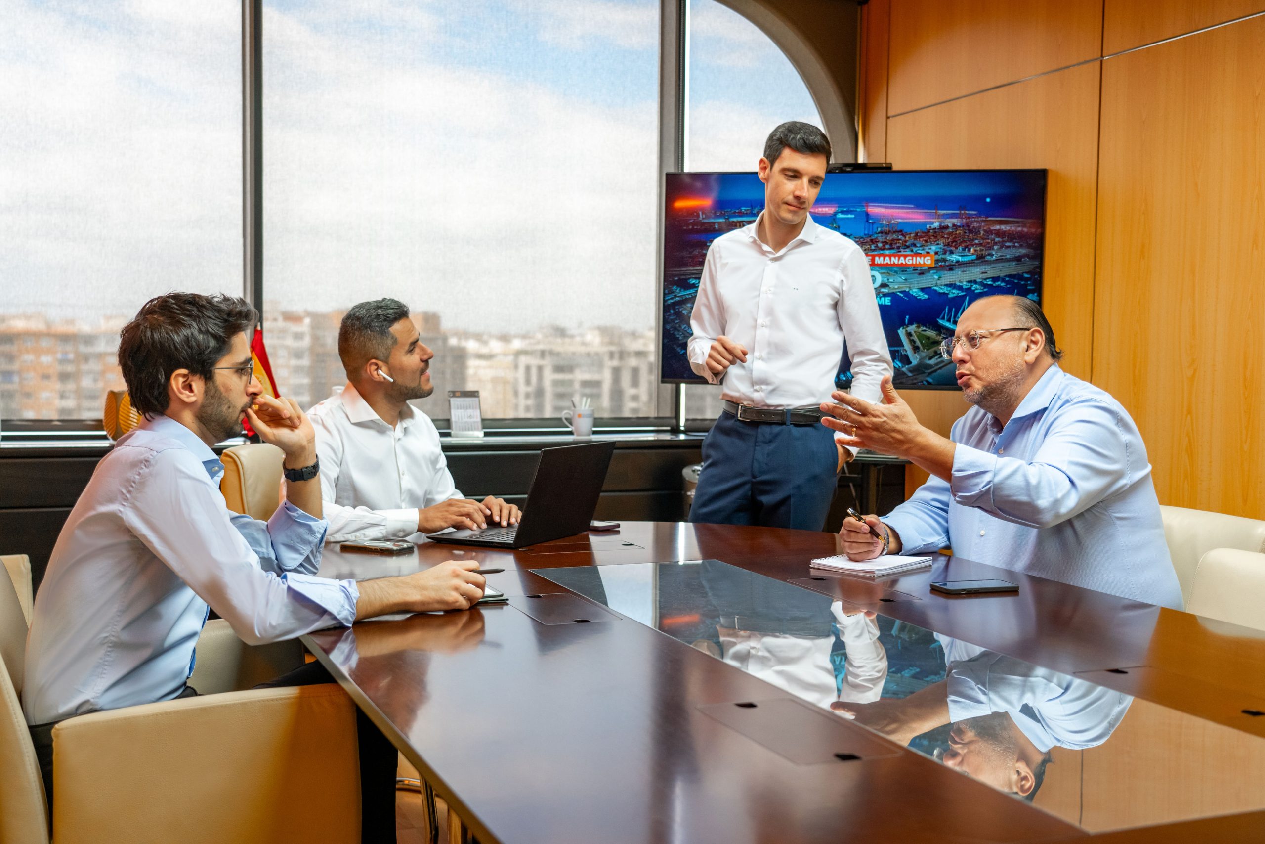 Valencia office of Glander International Bunkering support clients source alternative fuels.